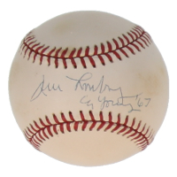 Jim Lonborg Signed OAL Baseball (JSA) at PristineAuction.com