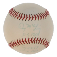 Denny McLain Signed OL Baseball with Multiple Inscriptions (JSA) at PristineAuction.com