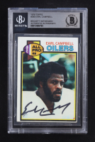 Earl Campbell Signed 1979 Topps #390 RC (BGS) at PristineAuction.com