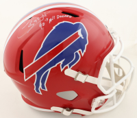 Cornelius Bennett Signed Bills Full-Size Speed Helmet Inscribed "90s All Decade" (JSA) at PristineAuction.com