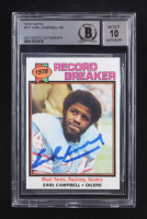 Earl Campbell Signed 1979 Topps #331 RC (BGS | Auto 10) at PristineAuction.com