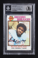 Earl Campbell Signed 1979 Topps #331 RC (BGS) at PristineAuction.com