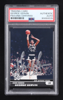 George Gervin Signed 2007-08 Topps 50th Anniversary #34 (PSA Authentic) at PristineAuction.com