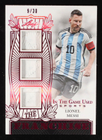 Lionel Messi 2024 Leaf ITG Used Sports The Franchise Pink #TFLM1 #9/30 at PristineAuction.com