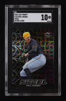 Paul Skenes 2023 Leaf Trinity Steel Silver Lazer #S-53 RC (SGC 10) at PristineAuction.com