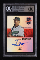 Michael Stanton Signed 2008 TRISTAR PROjections Reflectives #194 RC (BGS) at PristineAuction.com