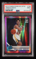 Jordan Poole 2019-20 Donruss Optic Hyper Pink #169 RR RC (PSA 9) at PristineAuction.com