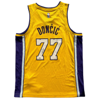 Luka Doncic Signed Lakers Nike Authentic Jersey (PSA) at PristineAuction.com
