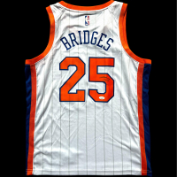 Mikal Bridges Signed Knicks Nike Authentic Jersey (JSA) at PristineAuction.com