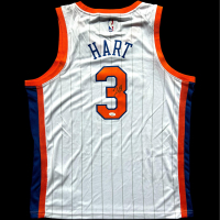 Josh Hart Signed Knicks Nike Authentic Jersey (JSA) at PristineAuction.com