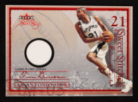 Tim Duncan 2004-05 Fleer Sweet Sigs Sweet Stitches Jerseys Retail #SST-TD at PristineAuction.com