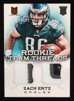 Zach Ertz 2013 Panini Momentum Rookie Team Threads Dual Relic #23 #37/49 at PristineAuction.com