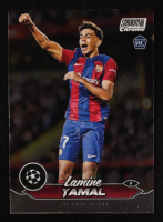 Lamine Yamal 2024 Topps Stadium Club Chrome UEFA Champions League #27 RC at PristineAuction.com