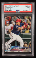 Juan Soto 2018 Topps Update #US300 RC (PSA 9) at PristineAuction.com