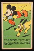 1930's Mickey Mouse - Early Disney - Diamond Bread Card at PristineAuction.com
