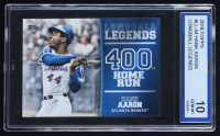 Hank Aaron 2018 Topps Longball Legends #LL-44 (ISA 10) at PristineAuction.com
