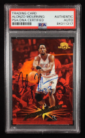 Alonzo Mourning Signed 1995-96 SkyBox Premium #182 (PSA | Auto Grade PSA Authentic) at PristineAuction.com