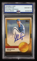 Nolan Ryan Signed 2012 Topps Golden Greats #GG8 (PSA | Auto Grade 10) at PristineAuction.com