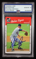 Nolan Ryan Signed 2023 Donruss #276 (PSA Autograph Grade 10) at PristineAuction.com
