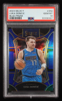 Luka Doncic 2023-24 Select Prizms Bue Prizm #350 (PSA 10) at PristineAuction.com