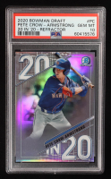 Pete Crow-Armstrong 2020 Bowman Chrome Draft 20 in '20 Refractors #20IN20PC RC #222/250 (PSA 10) at PristineAuction.com