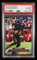 Jayden Daniels 2024 Topps Now #11 RC (PSA 10) at PristineAuction.com