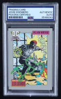 Jesse Eisenberg Signed 1991 DC Comics Villain Heritage Golden Age Lex Luthor #25 (PSA | Auto Grade Authentic) at PristineAuction.com
