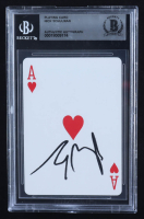 Nick Schulman Signed Ace of Hearts Playing Card (BGS) at PristineAuction.com