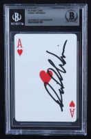 Daniel Weinman Signed Ace of Hearts Playing Card (BGS) at PristineAuction.com