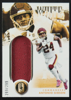 Antonio Gibson 2020 Panini Gold Standard White Relics #WG-AGI #299/299 at PristineAuction.com