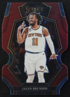 Jalen Brunson 2022-23 Select Maroon Die Cut #122 #144/175 at PristineAuction.com