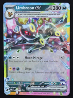 Umbreon ex 2025 Pokemon Scarlet and Violet Prismatic Evolutions #60 at PristineAuction.com