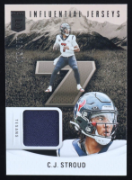 CJ Stroud 2024 Donruss Elite Influential Jerseys #IJS-CST #166/500 at PristineAuction.com