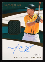 Matt Olson 2018 Immaculate Collection Immaculate Material Signatures #12 #22/99 at PristineAuction.com