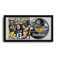 Troy Polamalu Steelers Custom Framed "Album" Photo at PristineAuction.com