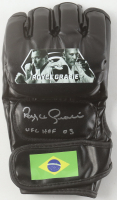 Royce Gracie Signed Custom Brazil MMA Fight Glove Inscribed "UFC HOF 03" (Beckett) at PristineAuction.com