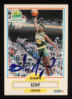 Shawn Kemp Signed 1990-91 Fleer #178 RC (Beckett) at PristineAuction.com