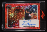Travis Bazzana 2025 Leaf Metal Independence Day Autographs Fireworks Red Shimmer #BA-TB1 #2/2 at PristineAuction.com
