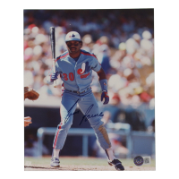 Tim Raines Signed Expos 8x10 Photo (Beckett) at PristineAuction.com