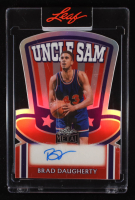 Brad Daugherty 2025 Leaf Metal Independence Day Uncle Sam Autographs Silver #US-BD1 #1/1 at PristineAuction.com