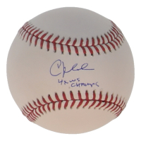 Chuck Knoblauch Signed OML Baseball Inscribed "4x WS Champs" (TriStar) at PristineAuction.com