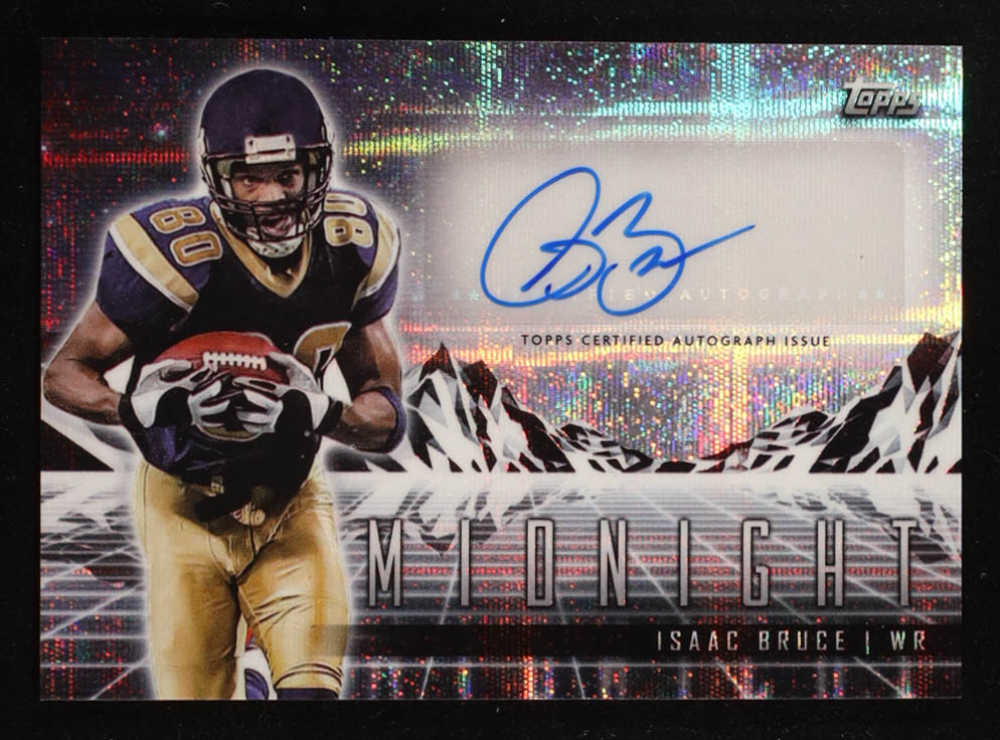 Isaac Bruce 2024 Topps Midnight Horizon Signatures #HZSIB