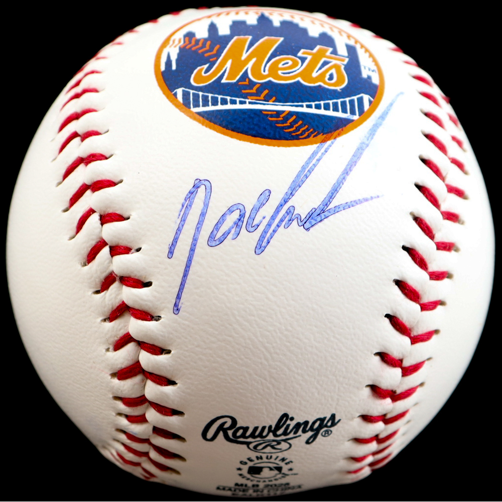 Dwight Gooden Signed OML Mets Logo Baseball (AWM) at PristineAuction.com