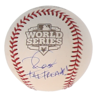 Tim Lincecum Signed 2012 World Series Baseball Inscribed "The Freak!" (Beckett) at PristineAuction.com