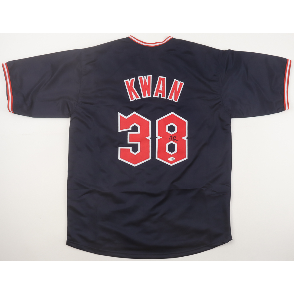Steven Kwan Signed Jersey (JSA) at PristineAuction.com