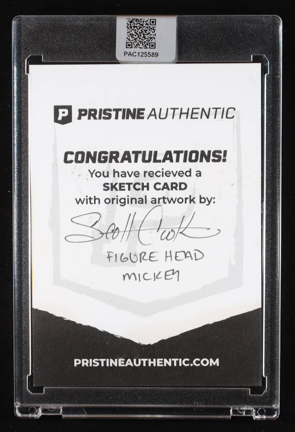 Figure Head Mickey | Disney | Original Art Sketch Card by Scott Cook (1/1 Original Art) at PristineAuction.com Figure Head Mickey | Disney | Original Art Sketch Card by Scott Cook (1/1 Original Art) at PristineAuction.com