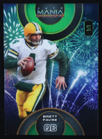 Brett Favre 2024 Wild Card AuotMania American FB Circle Fireworks Blue and Green #AMACBF #1/1 at PristineAuction.com