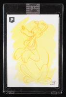 Summer Series "Mustard" Pluto | Disney | Original Art Sketch Card by Scott Cook (1/1 Original Art) at PristineAuction.com