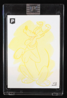 Summer Series "Mustard" Pluto | Disney | Original Art Sketch Card by Scott Cook (1/1 Original Art) at PristineAuction.com