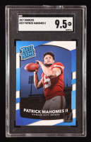 Patrick Mahomes II 2017 Donruss #327 RR RC (SGC 9.5) at PristineAuction.com